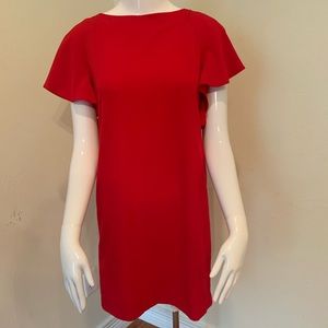 Zara red dress